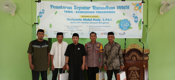 DPC Wahdah Islamiyah Biringbulu Gelar Penataran Seputar Ramadhan 1446 H