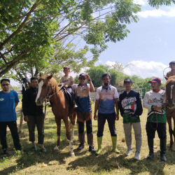 Depkes-OR Wahdah Islamiyah Gowa Gelar Proker Berkuda Promosikan Gaya Hidup Sehat